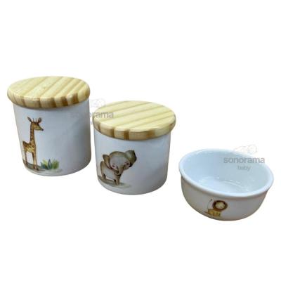 kit-higiene-trio-de-potes-porcelana-3-pecas-safari-com-tampa-de-madeira